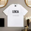 T-shirty marki Męskie T-sens francuskie włoskie projektanta damska moda z literami swobodny letni krótki rękaw odzież plus size 240304