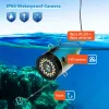 Finders Gamwater Winter Fish Finder Caméra de pêche sous-marine 9 pouces Hd 1080p Ip68 étanche 15 m/30 m/pour la pêche sur glace/mer/rivière