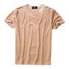 Herren T-Shirts Samt Herren Kurzarm Mode Hip Hop Sommer T-Shirt Tops Slim Fit Einfache Männliche Harajuku Streetwear T-Shirts