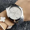 56% rabatt på Watch Watch Women Girl Big Letters Style Metal Steel Band Quartz Luxury Full Clock 6990