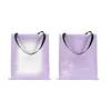 Shopping Bags Creative Tie-dye Bag Sublimation Blank Tote For DIY Candy Color Cotton Linen Outdoor Portable Handbag