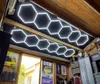 Lampada da lavoro 15x3M LED super luminosa per garage domestici e sistemi commerciali Hexagon3405266