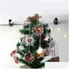 Christmas Decorations 2022 Dhs Sublimation Blank Ornament Double-Sided Xmas Tree Pendant Mti Shape Aluminum Plate Metal Hanging Tag Dhbzs