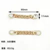 metal chain with buckle fashion shoe part accessories clog charms chains decoration gift