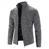 Pulls pour hommes Printemps Automne Pull tricoté Hommes Mode Slim Fit Cardigan Casual Manteaux Solide Simple Boutonnage