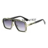 dita occhiali da sole designer da uomo occhiali da sole da donna LXN-EVO occhiali da sole in metallo 17 colori occhiali da esterno guida sunnies occhiali alla moda UV400 con confezione regalo