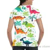 Camiseta estampa de dinossauro fofo abdl adulto bebê para littles awc camiseta masculina feminina estampa completa moda menina camiseta menino tops