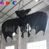 8 mW (26 piedi) Con ventilatore gigante appeso pipistrello gonfiabile di Halloween per gonfiabili di eventi di festa decorazione di pipistrelli neri