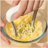 Fruit Vegetable Tools Manual Potato Masher Plastic Pressed Smasher Portable Kitchen Tool For Babies Food Gadgets Au24 Drop Deliver Dhhmp