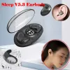 Słuchawki TWS Niewidoczne splecie bezprzewodowe słuchawki Mini małe słuchawki ukryte do pracy sport Bluetooth 5.3 STEREO WEARBUDS MD538 x55