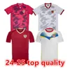 2024 25 Venezuela Futebol Jerseys Kids Kit 24/25 National Team Football Shirt Men Home Red Away White Camisetas Copa América CORDOVA SOTELDO RINCON BELLO SOSA RONDON
