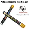 New Thickness Pens With Magnetic Tip Scale Car Paint Coating Tester Coat Meter Test Indicator Check Portable C N7h8 New