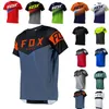 Racing Jackets 2024 Men's Downhill Jerseys Hpit Fox Mountain Bike MTB Shirts Offroad DH Motorcycle Jersey Motocross Sportwear