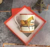 Einfacher Luxus -Knochen -China -Becher Wasser Tasse Kaffeetasse Home Office Geschenkgroßhandel Großhandel