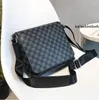 6a 5atop kvalitet pu läder män tote crossbody väskor lyx designer mode shopping plånbok kamera fodral kortfickor handväska axelväska