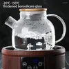 Teaware Sets 1L/1.8L Borosilicate Glass Teapot Set Clear Teapots With Cup Removable Filter Spout Drinkware For Loose Leaf Blooming Tea