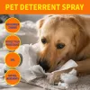 Spray dissuasor de arranhões para gatos, spray natural para treinamento de arranhões, sem estimulação, fragrância laranja, protetores de móveis para sofás