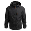 Men Casual Windbreaker Winter Hooded ZipUp Jacket Waterproof Military Jackets Softshell Camping Coat Work Wear Man Clothing 7XL 240304