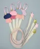 Hair Accessories Clouds Holder Long Clips Organizer Wide Grosgrain Ribbon Storage Belt Print For GirlsKids4996702