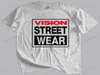 Maglietta estiva da uomo T-shirt di marca Vintage Skate Vision Street Wear T-shirt Retro Mens Euro Size Tops6333955