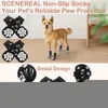 Dog Apparel Non Slip Socks Indoor Toe Grips Protectors Self Adhesive Shoes Booties Replacement Foot Patch For Puppy Dogs