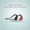 Fones de ouvido de telefone celular AIKSWE Bone Conduction Fone de ouvido Bluetooth 8GB MP3 Music Player Subaquático HD Sound Sports Headset Headphone para natação mergulho YQ240304