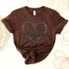 T-Shirt Bichota T Shirt Konseri Kalp Dövme Tee T Shirt Bichota Konseri İçin Kadınlar İçin Tshirts%100 Pamuk Goth Y2K Damla Nakliye