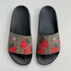 Designers slides chinelos mulheres homens sandália de alta qualidade chinelos de moda sandálias de moda homens e mulheres apartamentos chinelos designer sandals35-45 flores animais