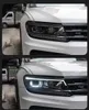 Faróis de carro para vw tiguan l 20 17-20 21 luzes principais estilo u lente led drl fluxo turn signal head lamp accembly