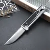 Nowe noże Rate Outdoor Otwarcie Kieszonkowa Kieszonkowa Kieszka D2 Blade T6 Aluminium Inkrustowane z G10 Holding Polowanie Polowanie na przetrwanie EDC EDC BM 3300 9400