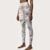 ALO -88 Nouveau pantalon de yoga sans fil maladroit pour les pantalons serrés à la taille de teinture de cravate pour femmes
