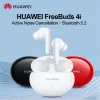 Наушники Huawei Оригинальные бесплатные рубцы 4i Беспроводные наушники Bluetooth BT 5.2 Активно -шумоподавляем