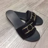 2024 Verão Mulheres Círculo Logo Chinelos Plataforma Bloqueio Slides Vintage Clássico Bom Dia Slipper Sexy Waterfront Sandálias Mulher Designers Sandália Sandália Flats Flor