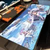 Kuddar söt azur lane stor mus pad spelare mousepad spelare tillbehör mus matta naturgummi skrivbord mattor tangentbord matta xxxl 900x300mm