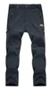 Mens Waterproof Hiking Pants Outdoor Fleece Lined Snow Ski Pants Winter Softshell Snowboard Pants 230226