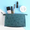 Makeup Women's Instagram Style, Minimalist PU Mini Wash Bag, Waterproof, Portable, Portable Travel Storage Bag 634878