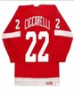 Mężczyźni Młodzież Kobiety Vintage Hockeys 22 Dino Ciccarelli 1994 CCM Hockey Jersey Size S5xl Custom dowolne nazwisko lub numer 7803954