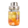 Tampa de bebidas Mason Jar Shaker Tampas de aço inoxidável Er para Regar Boca Canning Jars Rust Proof Cocktail Dry Rub 70mm Drop entrega H Dhwfb