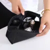 Makeup Women's Instagram Style, Minimalist PU Mini Wash Bag, Waterproof, Portable, Portable Travel Storage Bag 634878