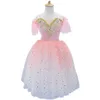 Scen Wear 2024 Ballet Dress Long Dance Show för Woman's Tutu Girl Chicken Lake Angsa Kostum Bailina