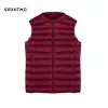 Cappotti SEDUTMO Primavera Ultra Light Duck Piumini da donna Gilet Piumino invernale Piumino corto Gilet ED126