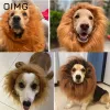 Caps OIMG New Pet Hat Accessories Dog Cat Funny Sell Cute Wig Lion Head Cover Hat Golden Retriever Labrador Border Terrier