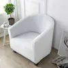 Stoelhoezen Effen Kleur Wasbare Enkele Bankhoes Club Elastisch Relax Fauteuil Beschermhoes Spandex Bad Club Woonkamer Thuis Hotel