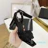 luxury Designer style shoes Patent Leather Thrill Heels Women Unique Letters Sandals Dress Wedding Shoes Sexy shoes erger