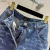 女子ジーンズレディースカジュアルジーンズジーンズスリムパンツとジッパーボタン装飾