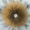 15 cm duże rzeczywiste naturalne saccoon fur fur