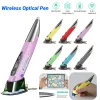 Mouse Ricaricabile Mano Destra Sinistra USB 2.4G + Bluetooth Mouse Wireless Dual Mode con Touch Pen Ottico per Tablet Computer Portatile