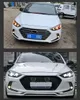 Bilstrålkastare för Hyundai Elantra-strålkastare 20 16-20 20 Blue DRL Demon Eye LED Turn Signal Lights