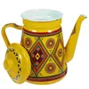 Dinnerware Sets Outdoor Water Kettle Camping Coffee Pot Enamel Heating Home Supply