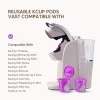 Ferramentas Reutilizáveis K Cup Compatível com Keurig 1.0 Brewers KCup Filtro para K 2.0 Series KExpress Reutilizável Cute Cat Design Coffee K Pods